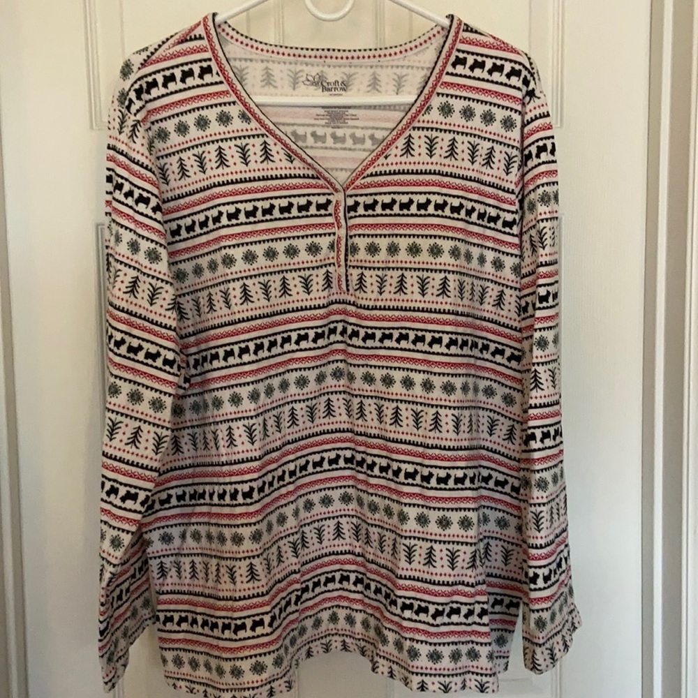 Adorable Holiday Sleep Top